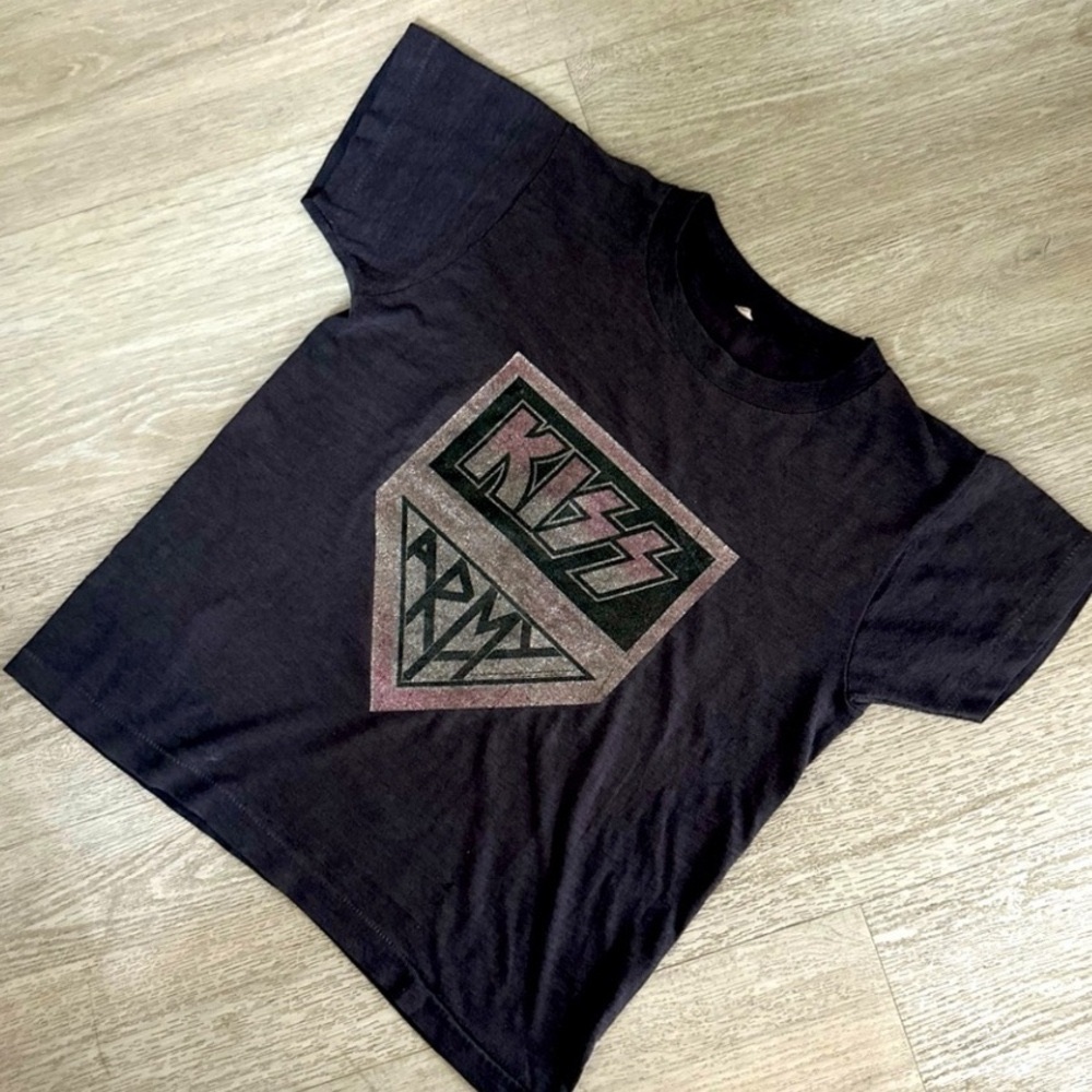 70s KISS ARMY Baby T Shirt